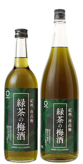 緑茶の梅酒